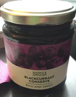 Blackcurrant conserve
