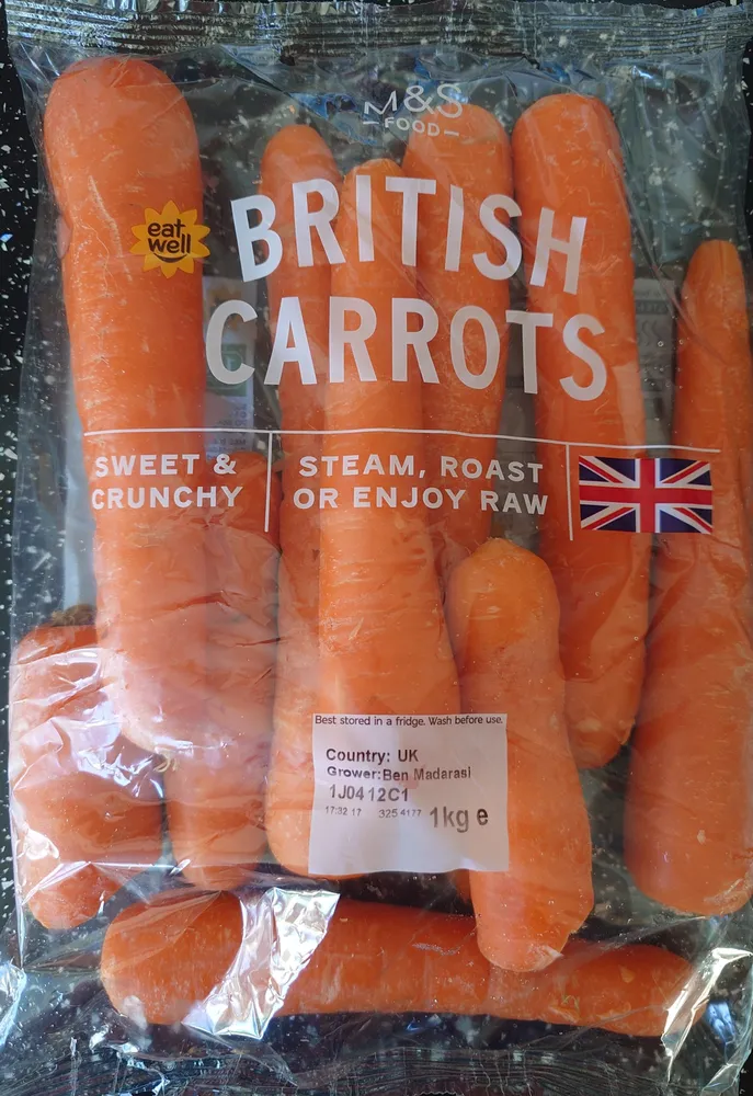 British carrots