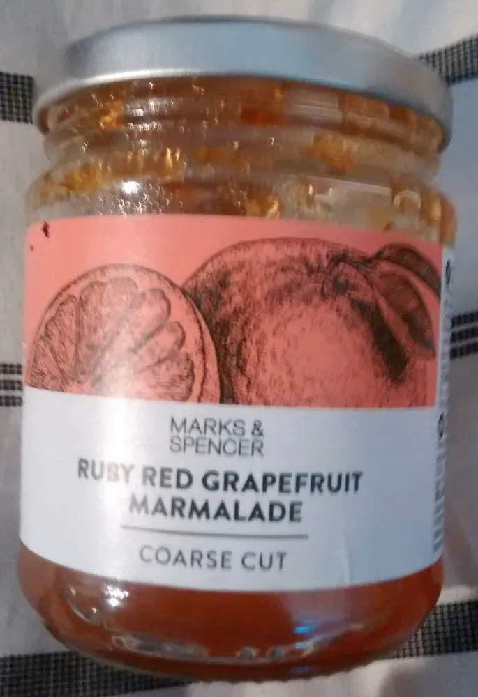Ruby red grapefruit marmalade