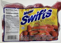 Tender Mini Pork Hotdogs