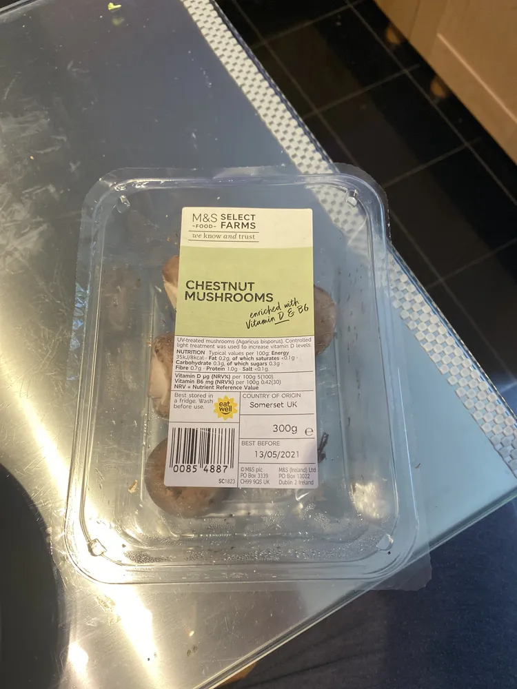 British Chestnut Mushrooms