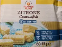 Cremewaffeln Zitrone