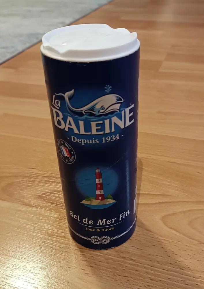 Sel de mer fin iodé & fluoré