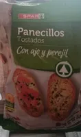 Panecillos tostados ajo y perejil