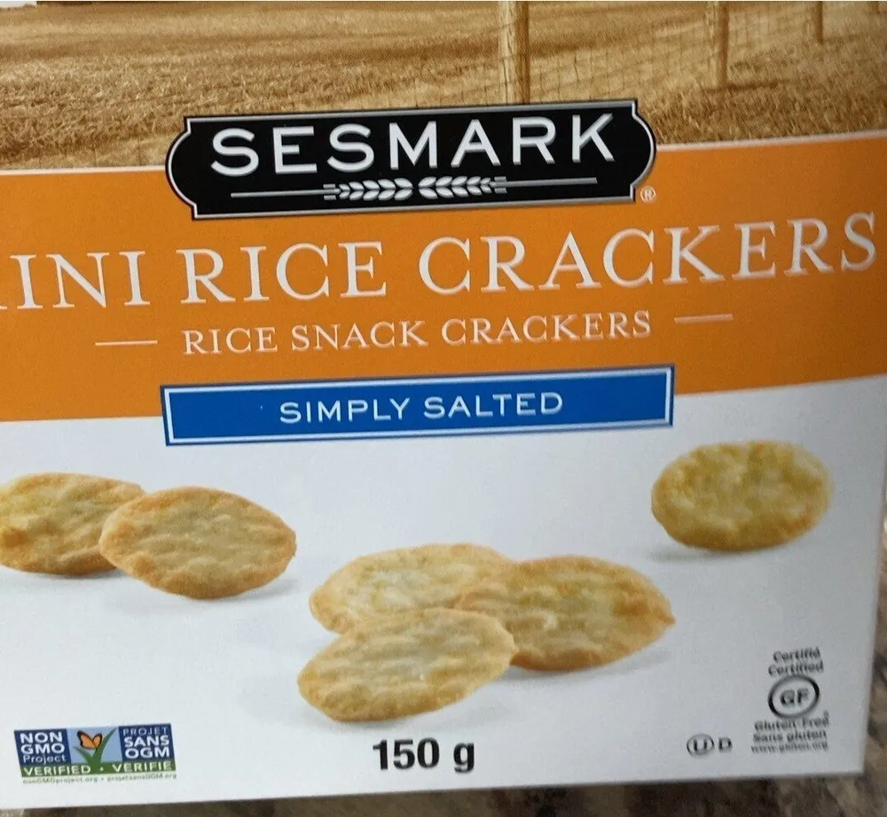 Mini Rice Crackers Simply Salted