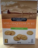 Mini-craquelins de riz