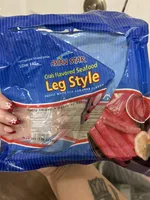 crab flavored seafood leg style