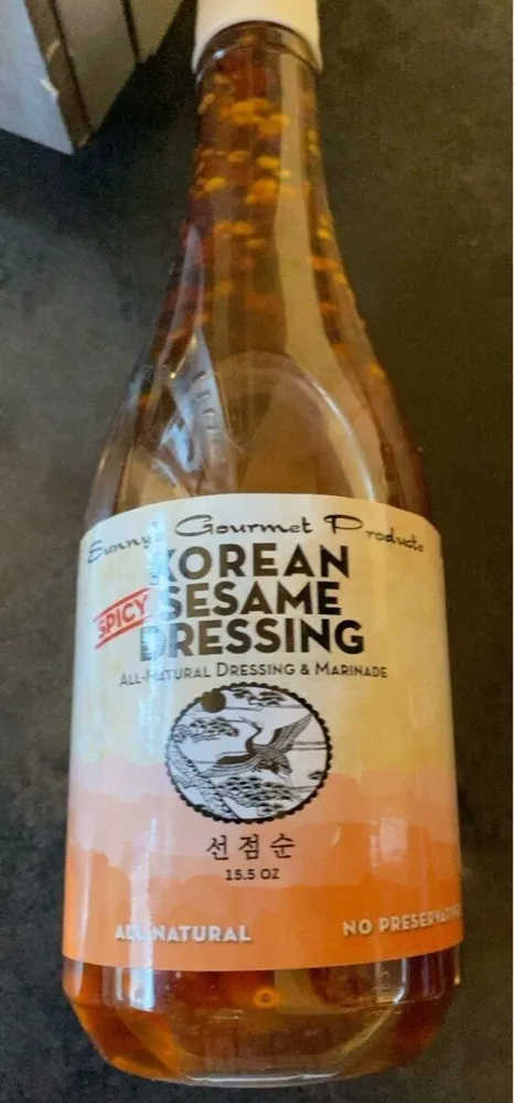 Korean sesame dressing