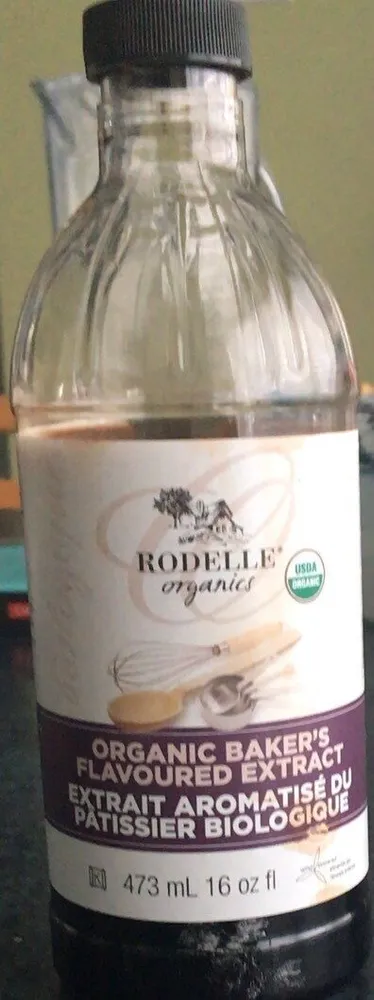 Extrait aromatisé du patissier biologique