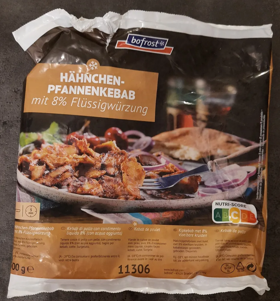 Hähnchen Pfannenkebab