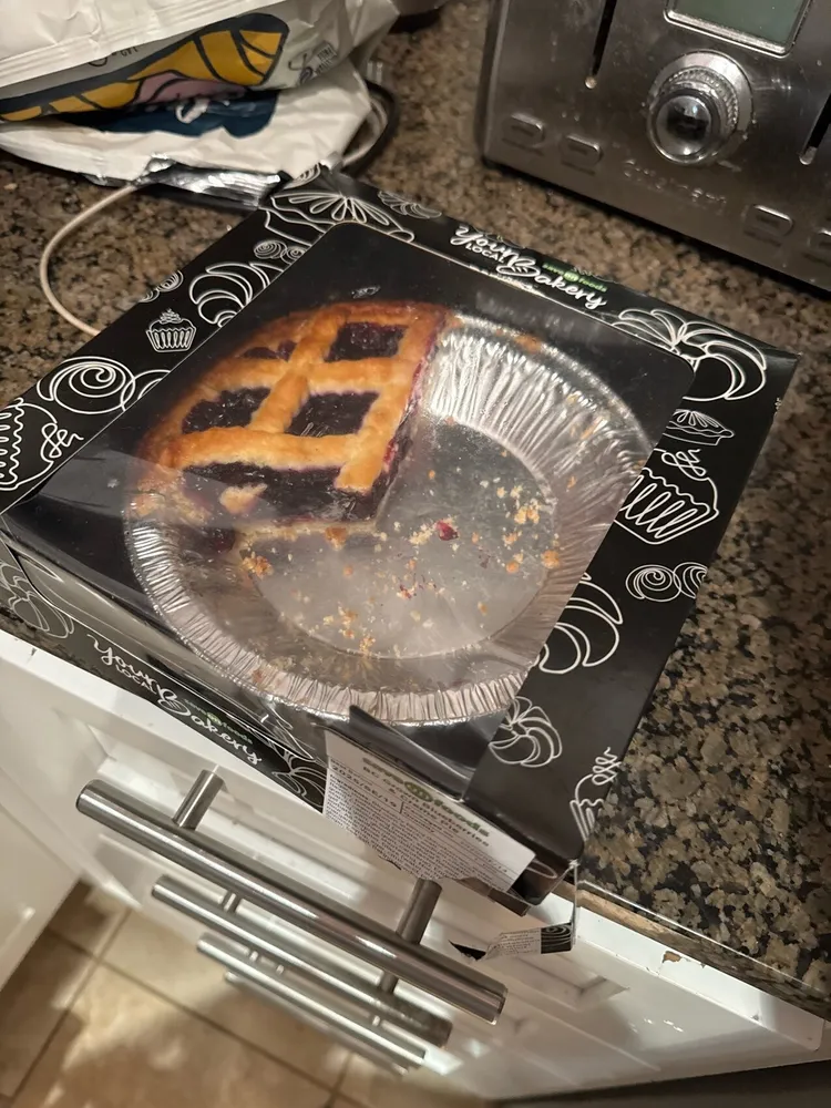 Bc Grown Blueberry And Crème Pie