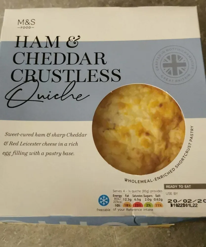 Crustless Quiche Lorraine