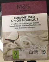 Caramelised onion houmous