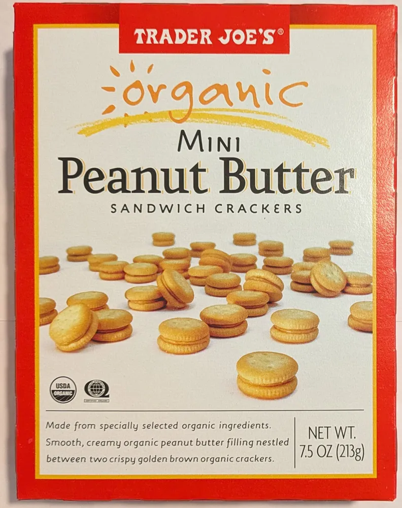 Mini Peanut Butter Sandwich Crackers