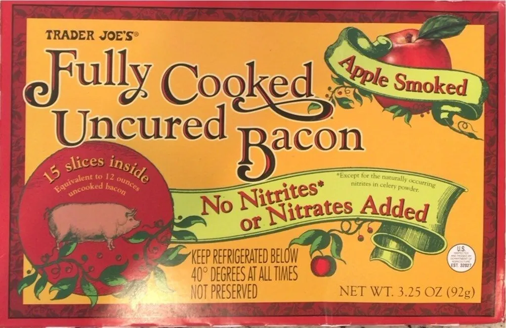 Fully Cooked Uncured Bacon