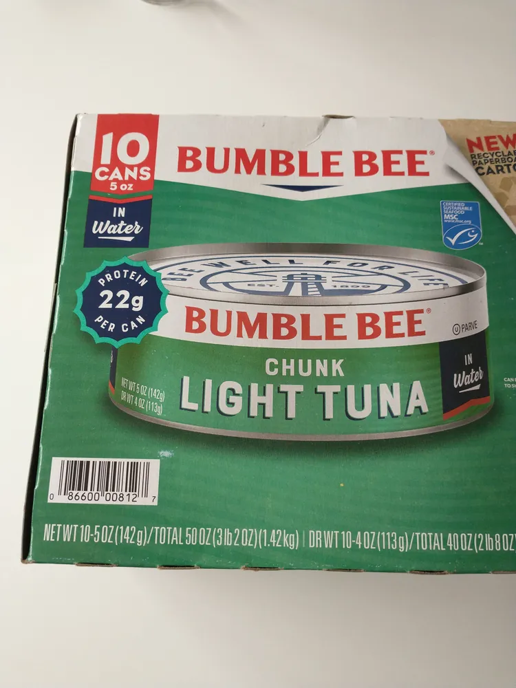 Chunk Light Tuna In Water