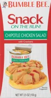 Snack on the Run! Chicken Salad & Crackers Chipotle