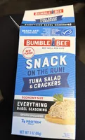 Snack On The Run! Tuna Salad & Crackers