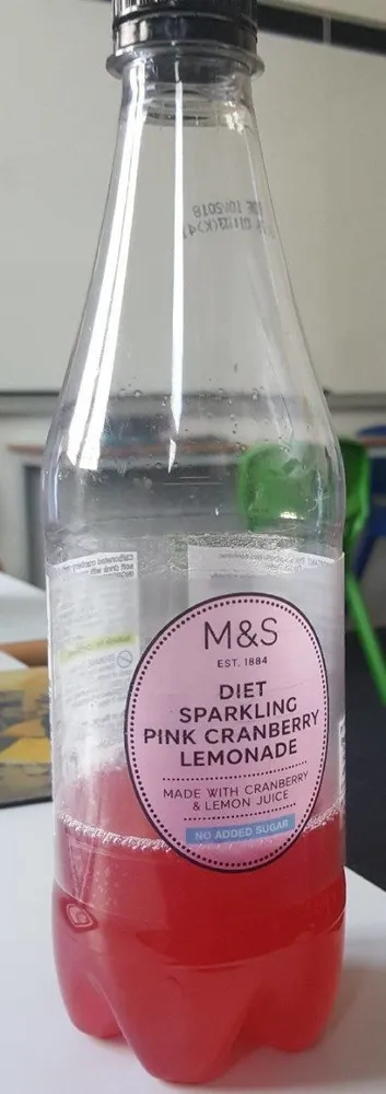 Diet Sparkling Pink Cranberry Lemonade