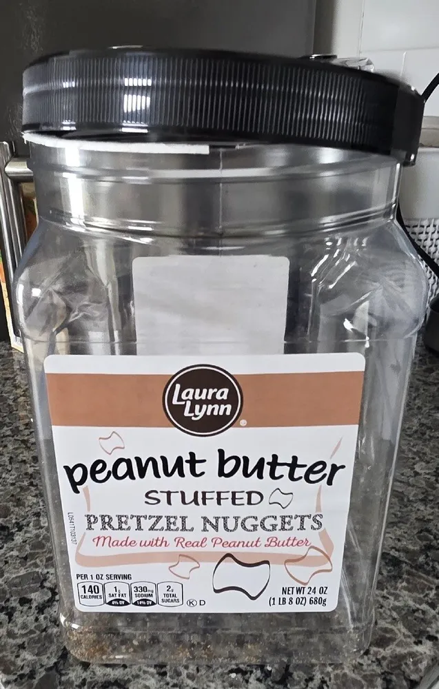 Stuffed Pretzel Nuggets, Peanut Butter