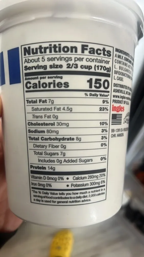 Greek Plain Yogurt