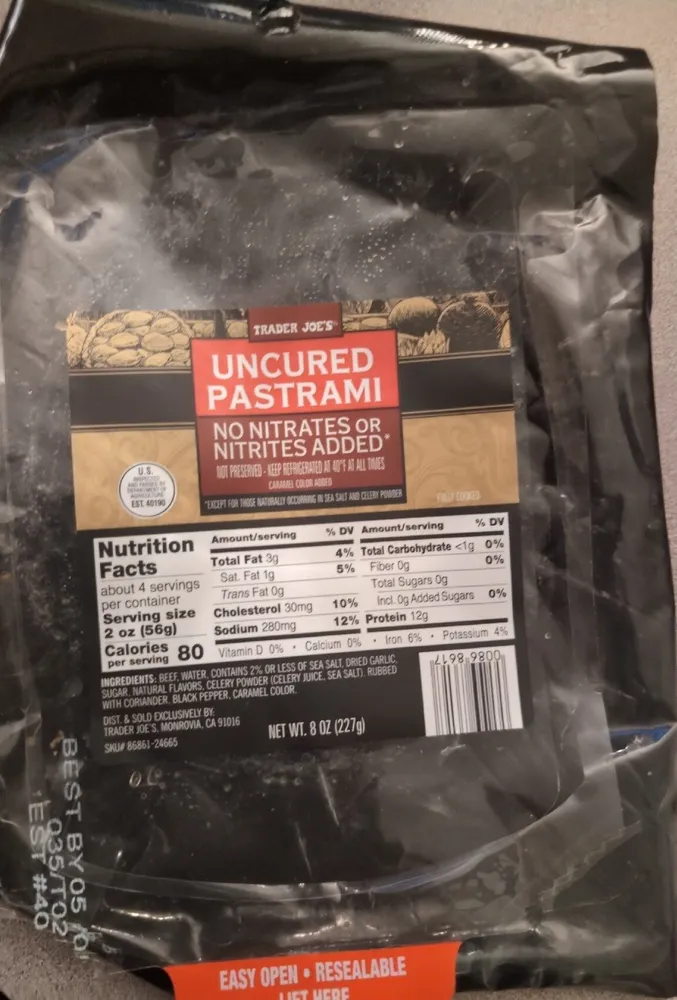 Uncured Pastrami