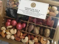 Sélection de chocolat fruits noix