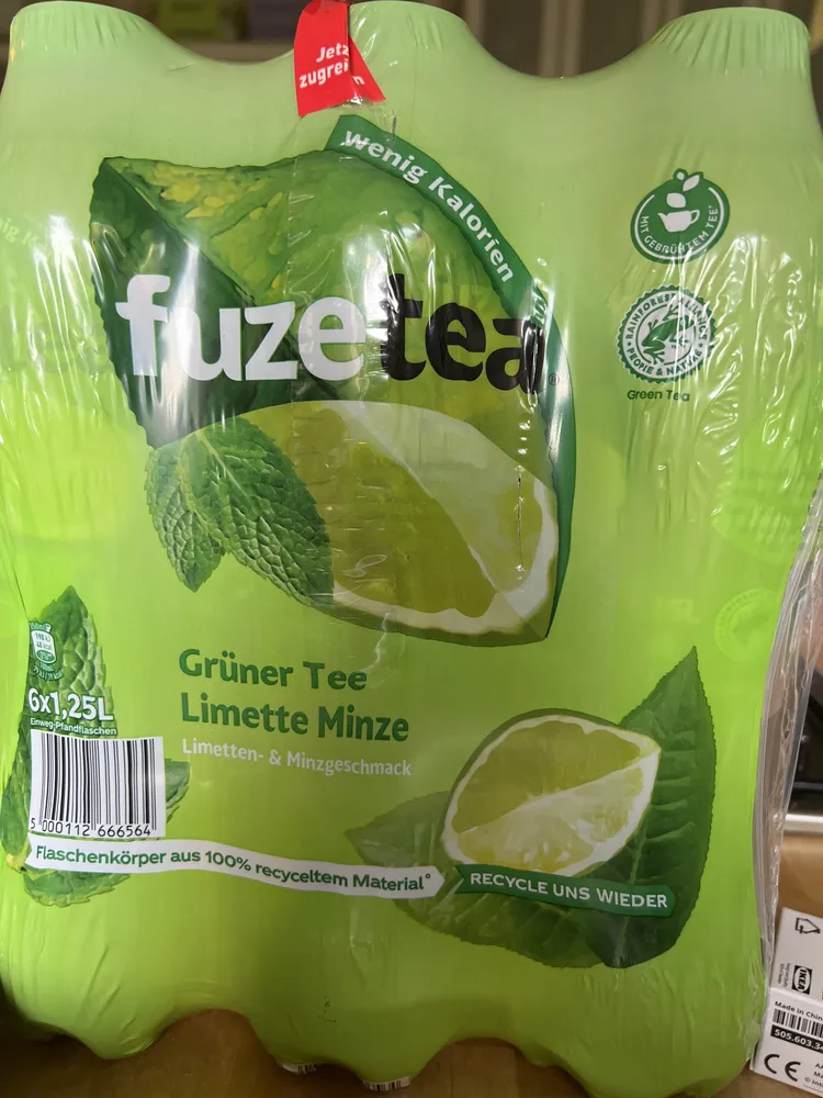 fuzetea Grüner Tee Limette Minze