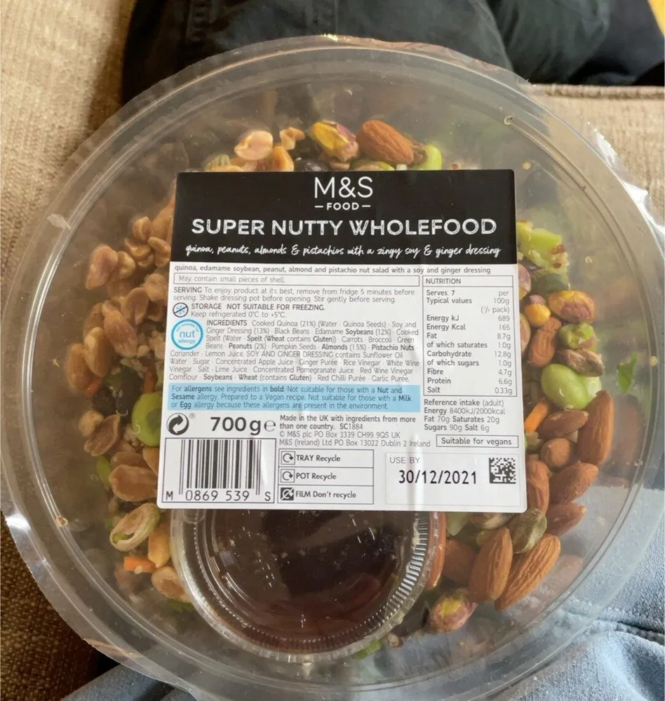Super nutty wholefood