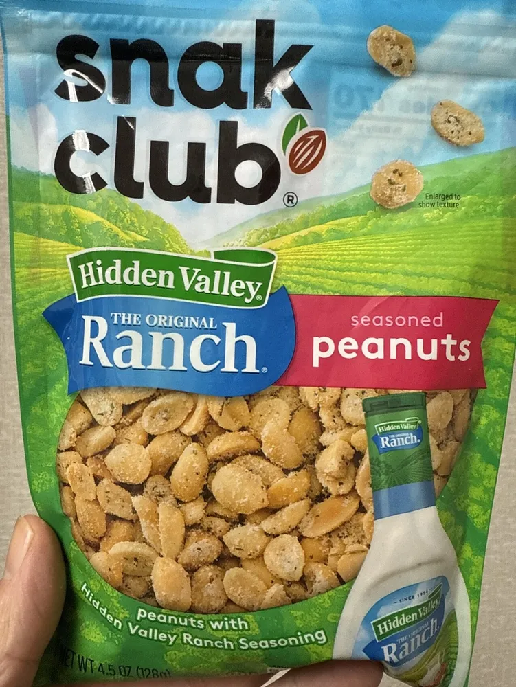 seasoned peanuts original ranch