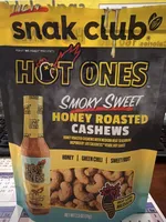 Smoky sweet honey, roasted cashews