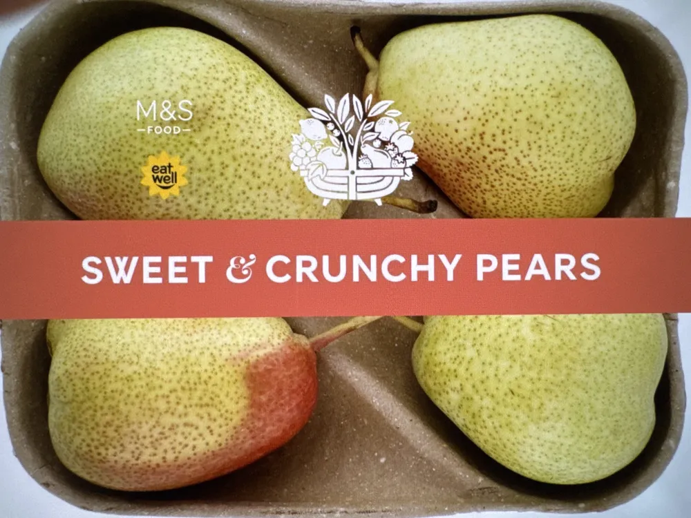 Sweet and Crunchy Pears