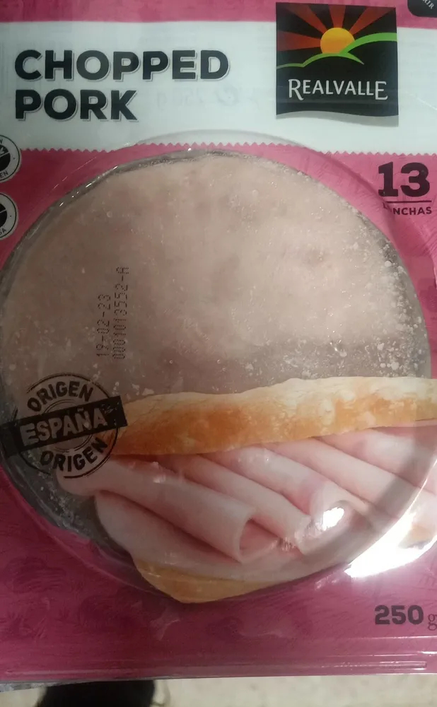 Chopped de pork