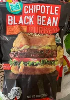 Organic Chipotle Black Bean Burger