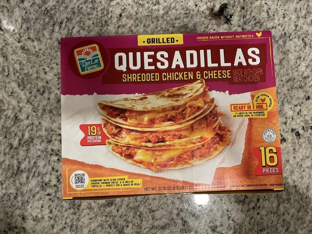 QUESADILLAS Shredded Chicken & Cheese