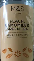Peach, camomile & green tea
