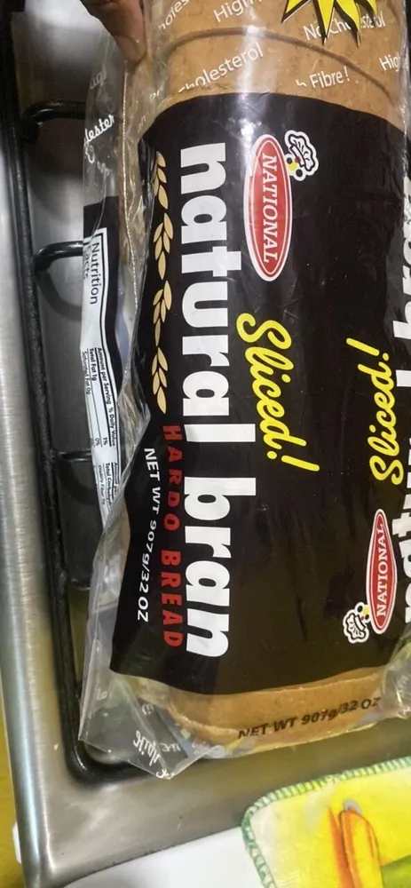 natural bran HARDO BREAD