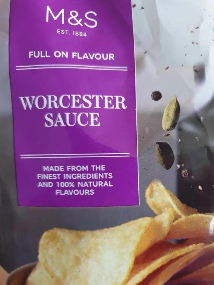 Chips Worcester Sauce