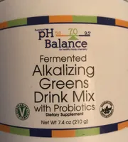 Alkalizing greens drink mix