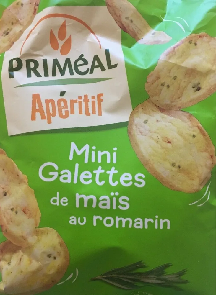 Mini galettes de maïs au romarin