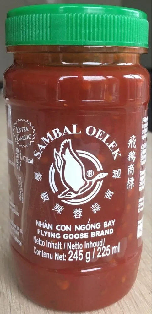 Sambal Oelek Extra Garlic
