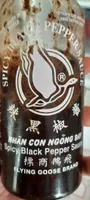 Sauce piquante poivre noir