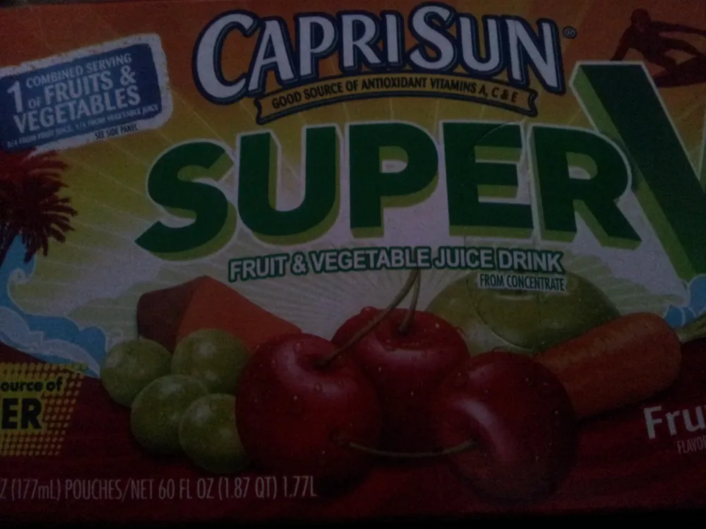 CapriSun Super V Fruit & Vegetable Juice Drink