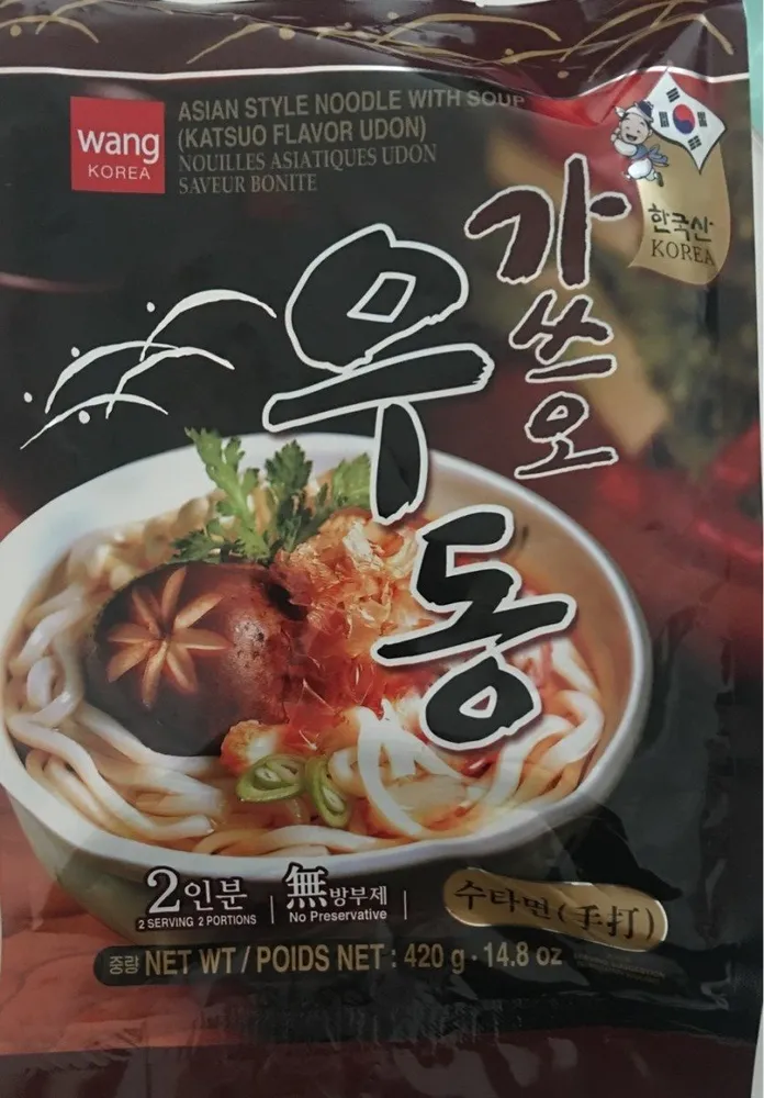 Wang Udon Nudeln Katsuo Geschmack