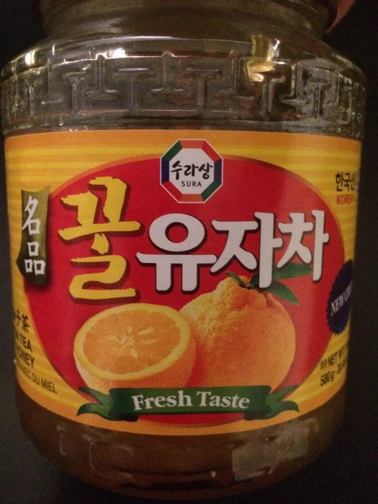 Sura citron tea with honey