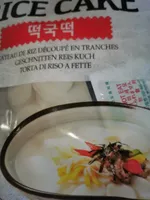 Sliced Rice cake