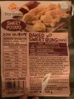 Sweet potato buns