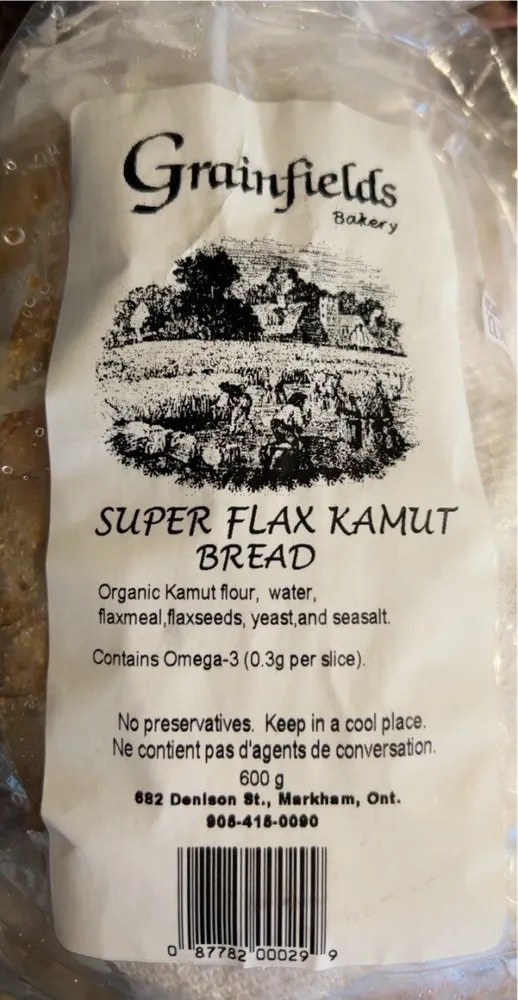 Super flax Kamut bread