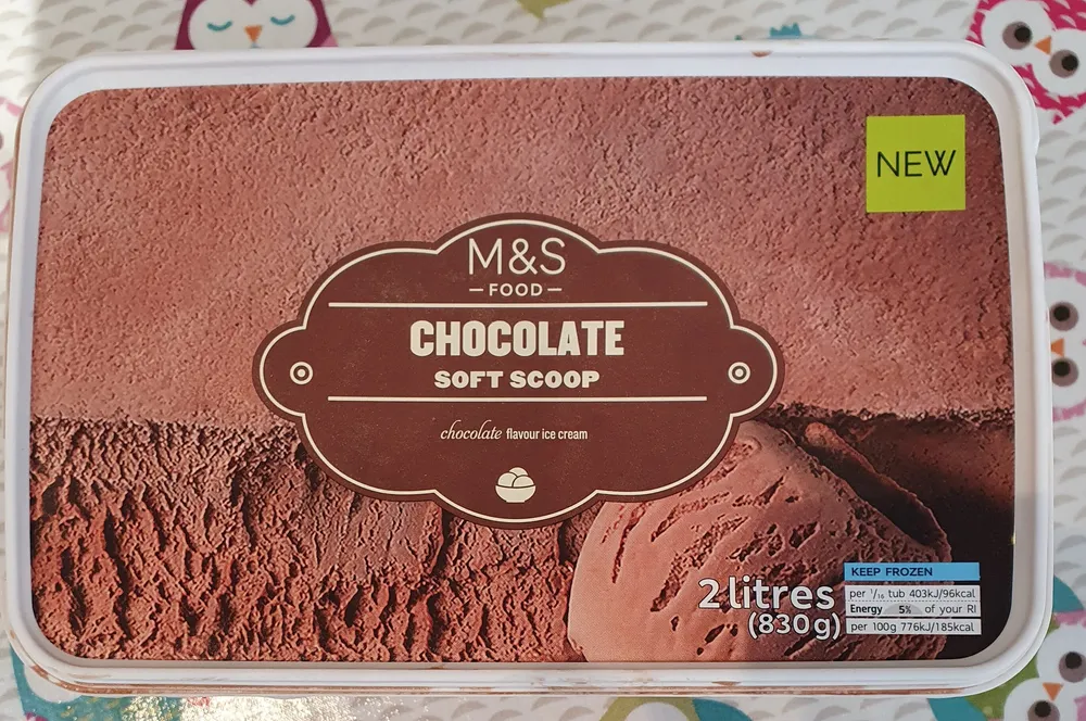 chocolate soft Scoop