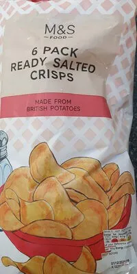 Ready salted crisps